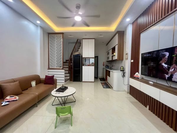 Hiếm có khó tìm, nhà mới Lai Xá - Hoài Đức, 45m x 5T, chỉ 5.75 tỷ, ô tô đỗ cửa, view hồ cực chất - Ảnh chính
