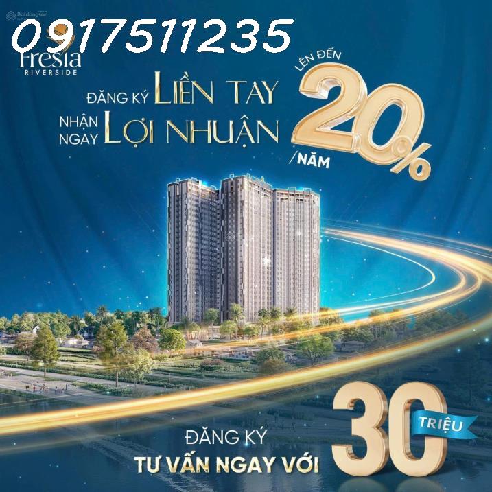 Đầu tư đợt 1 căn hộ view sông Fresia Riverside, booking 0 đồng, HTLS 18 tháng, TT 2%/ đợt - Ảnh 2