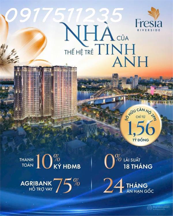 Đầu tư đợt 1 căn hộ view sông Fresia Riverside, booking 0 đồng, HTLS 18 tháng, TT 2%/ đợt - Ảnh 3
