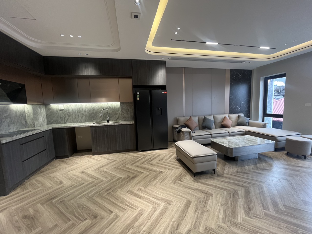 Siêu đẹp nhà khu A38 Tư Đình, Ngõ thông, Ôtô Tránh,65M, 5 Tầng thang máy.Hơn 16 tỷ - Ảnh 1