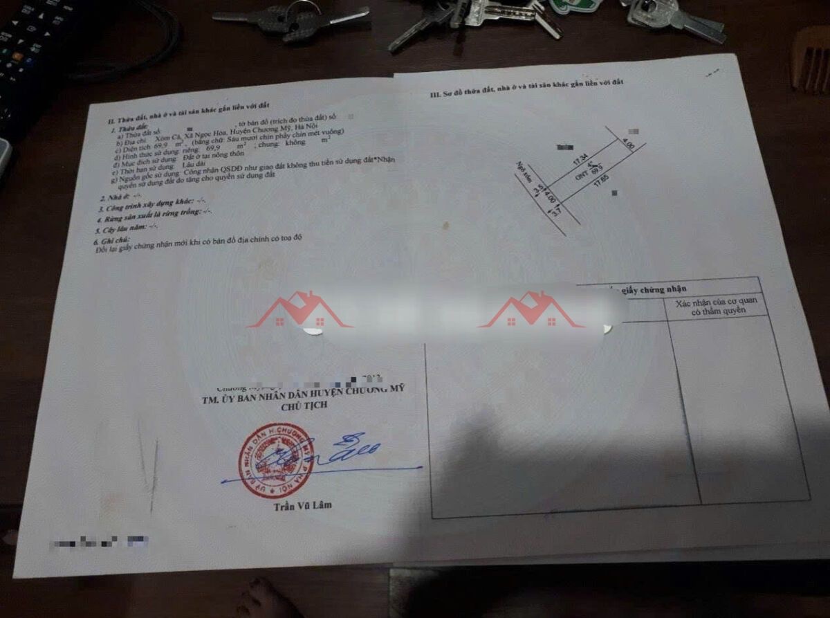 CHÍNH CHỦ BÁN LÔ ĐẤT 69,9M TẠI NGỌC HÒA-CHƯƠNG MỸ-HÀ NỘI - Ảnh 4