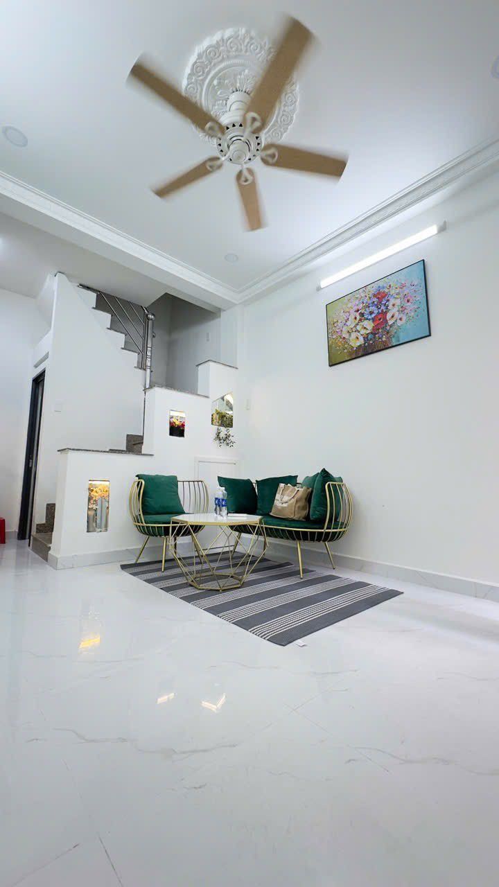 NHÀ TÂN BÌNH - ĐƯỜNG BÙI THỊ XUÂN - 5 TẤM HOÀN CÔNG ĐỦ- KHÔNG QUY HOẠCH - KHÔNG LỘ GIỚI - AN NINH - - Ảnh 1