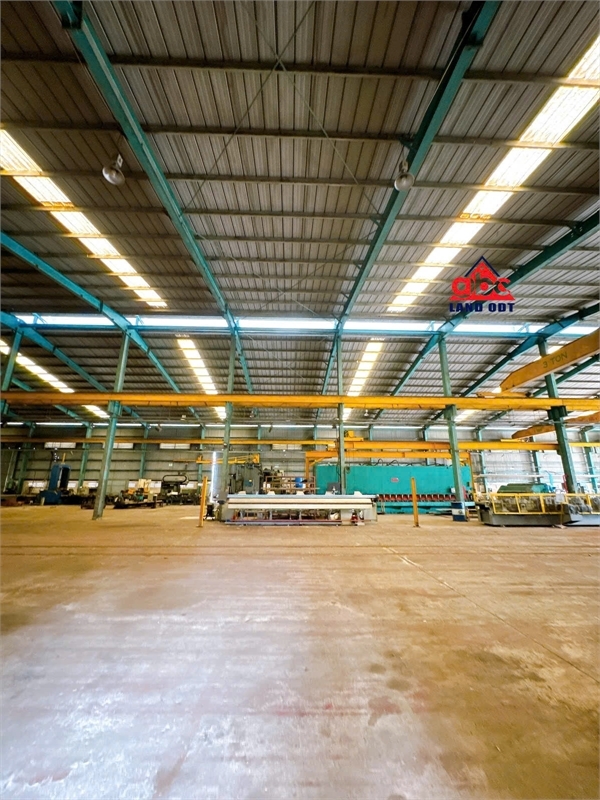 X035 chuyển nhượng nhà xưởng sản xuất cơ khí, công nghiệp nặng. kết cấu xưởng kiên cố - Ảnh 3