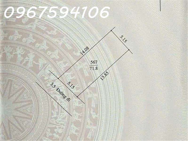 chỉ hơn 1 tỷ <br>71,8m đất đường ô tô sẵn sổ đỏ <br>liên hệ em : 0967594106 - 0987282011 - Ảnh 4
