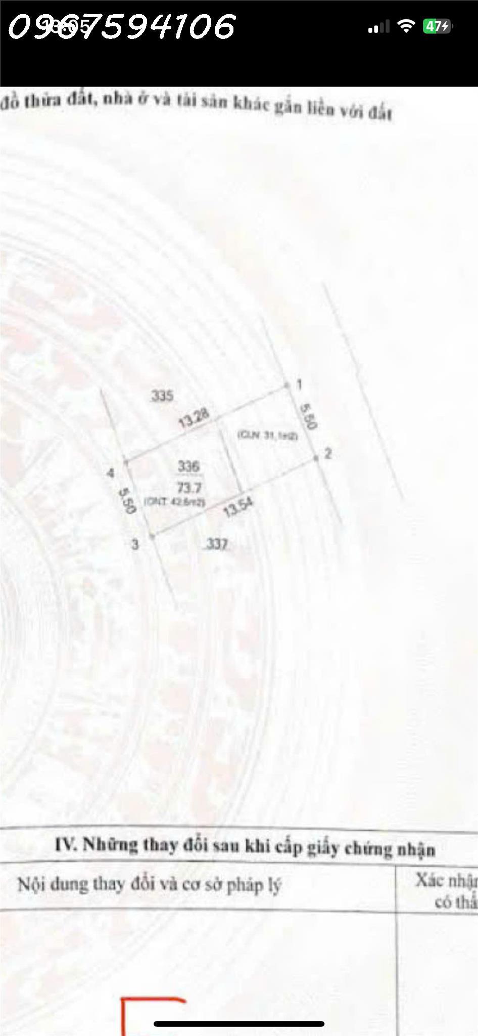HOT <br>em cần bán mảnh này <br>73,7m đất ngay Ql6 đi vào tại Thanh Bình , chương mỹ<br>liên hệ em : - Ảnh 4