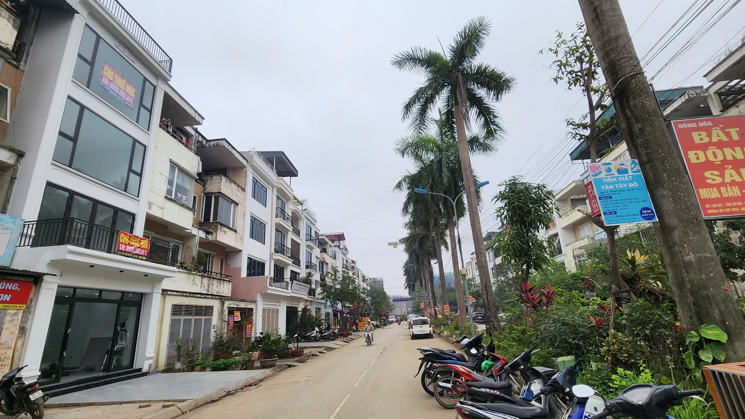 CHO THUÊ NHÀ MẶT PHỐ SHOPHOUSE 80M2, 4.5TẦNG, 6PN TRỤC CHÍNH KĐT TÂN TÂY ĐÔ, ĐAN PHƯỢNG - Ảnh 1