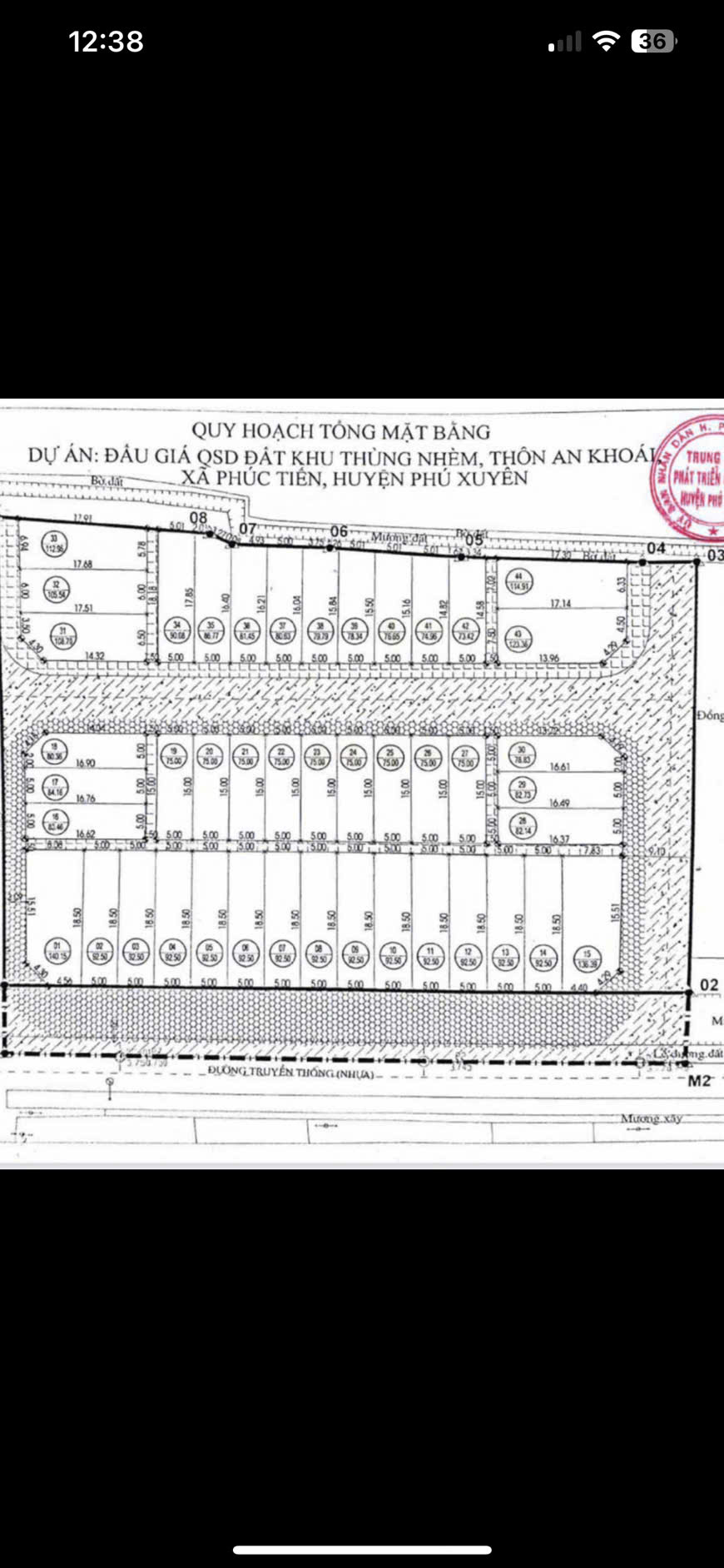 ĐẦU TƯ ĐẤT NỀN GIÁ TỐT – SỔ ĐỎ TRAO TAY – PHÚ XUYÊN SẮP “BUNG GIÁ”! Diện tích vừa đẹp: 84m², mặt - Ảnh chính