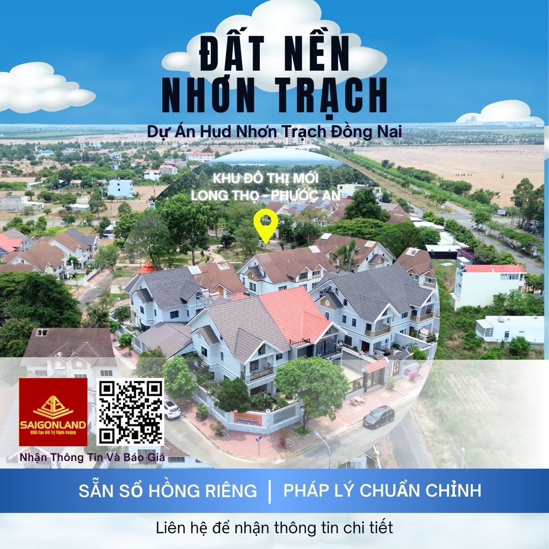 Cty Saigonland - Đầu tư đất nền  tại Nhơn Trạch với tài chính từ 2 đến 3 tỷ đồng - Ảnh 1