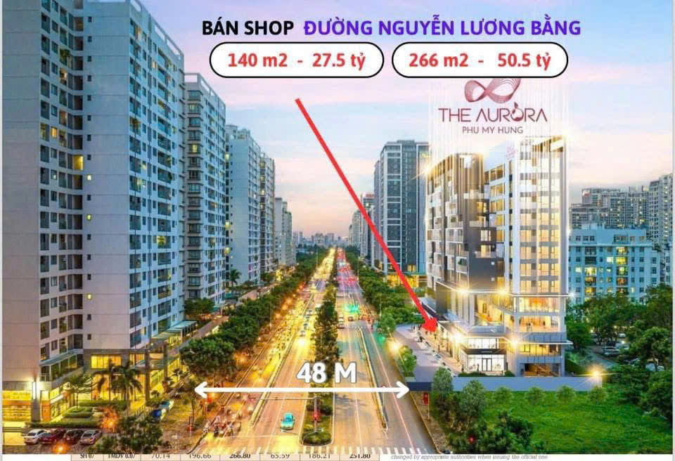 BÁN SHOPHOUSE MẶT TIỀN ĐƯỜNG NGUYỄN LƯƠNG BẰNG PHÚ MỸ HƯNG - Ảnh chính