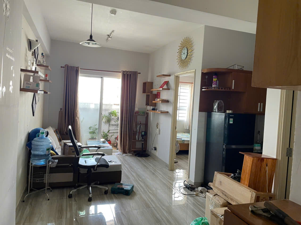 Bán căn hộ chung cư tại Bình Chánh, HQC Plaza, 1,05 tỷ, 55m2, 2PN, 2WC, nội thất đầy đủ - Ảnh 1