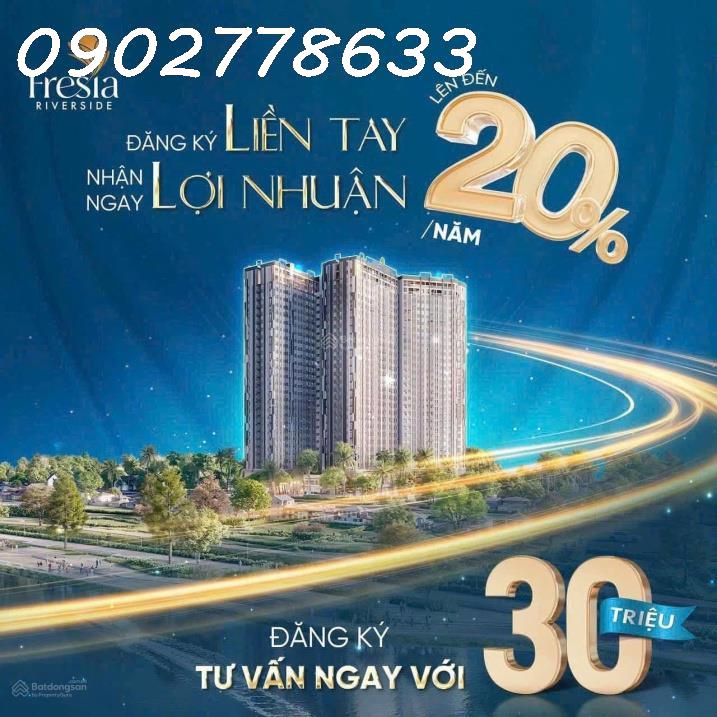 Cần bán gấp căn hộ cao cấp Fresia Riverside - Chỉ 400 triệu sở hữu ngay căn hộ cao cấp view sông - Ảnh 2