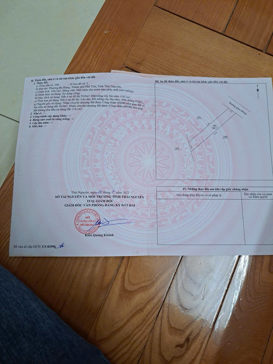 CHÍNH CHỦ CẦN BÁN 2 LÔ ĐẤT TẠI - TP - PHỔ YÊN - Ảnh 2
