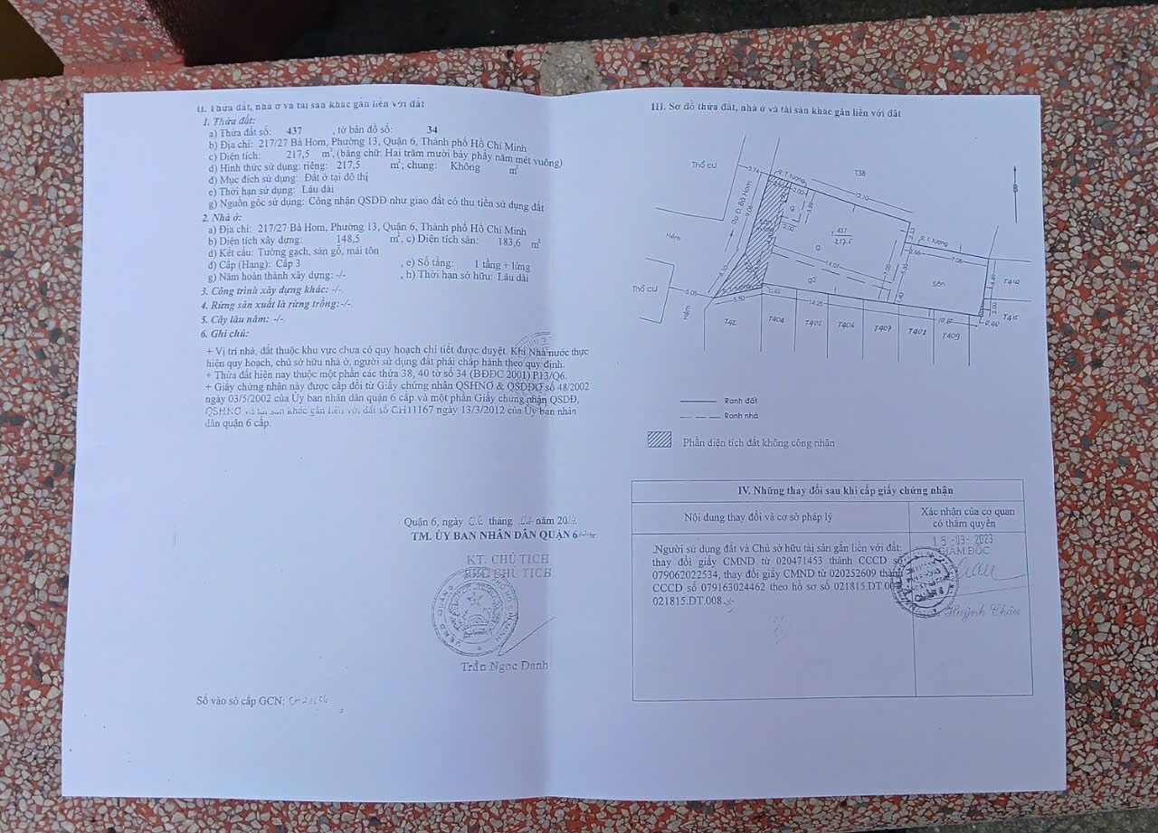 Nhà đẹp- giá tốt Chính Chủ cần Bán nhanh căn nhà đẹp tại quận 6, TPHCM - Ảnh 1
