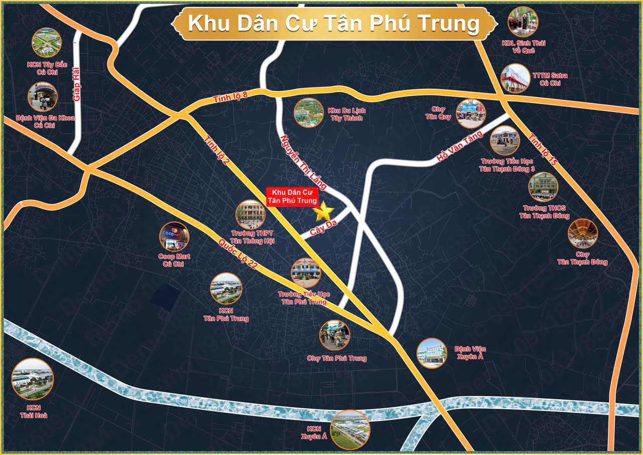Cần bán nền đất đẹp tại Khu dân cư Tân Phú Trung, gần Vinhome Củ Chi. - Ảnh 4