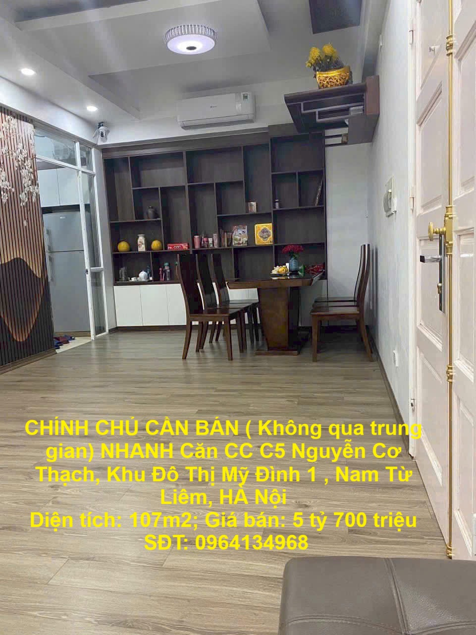 CHÍNH CHỦ CẦN BÁN NHANH Căn CC C5 Nguyễn Cơ Thạch, Khu Đô Thị Mỹ Đình 1 , Nam Từ Liêm, HÀ Nội - Ảnh chính