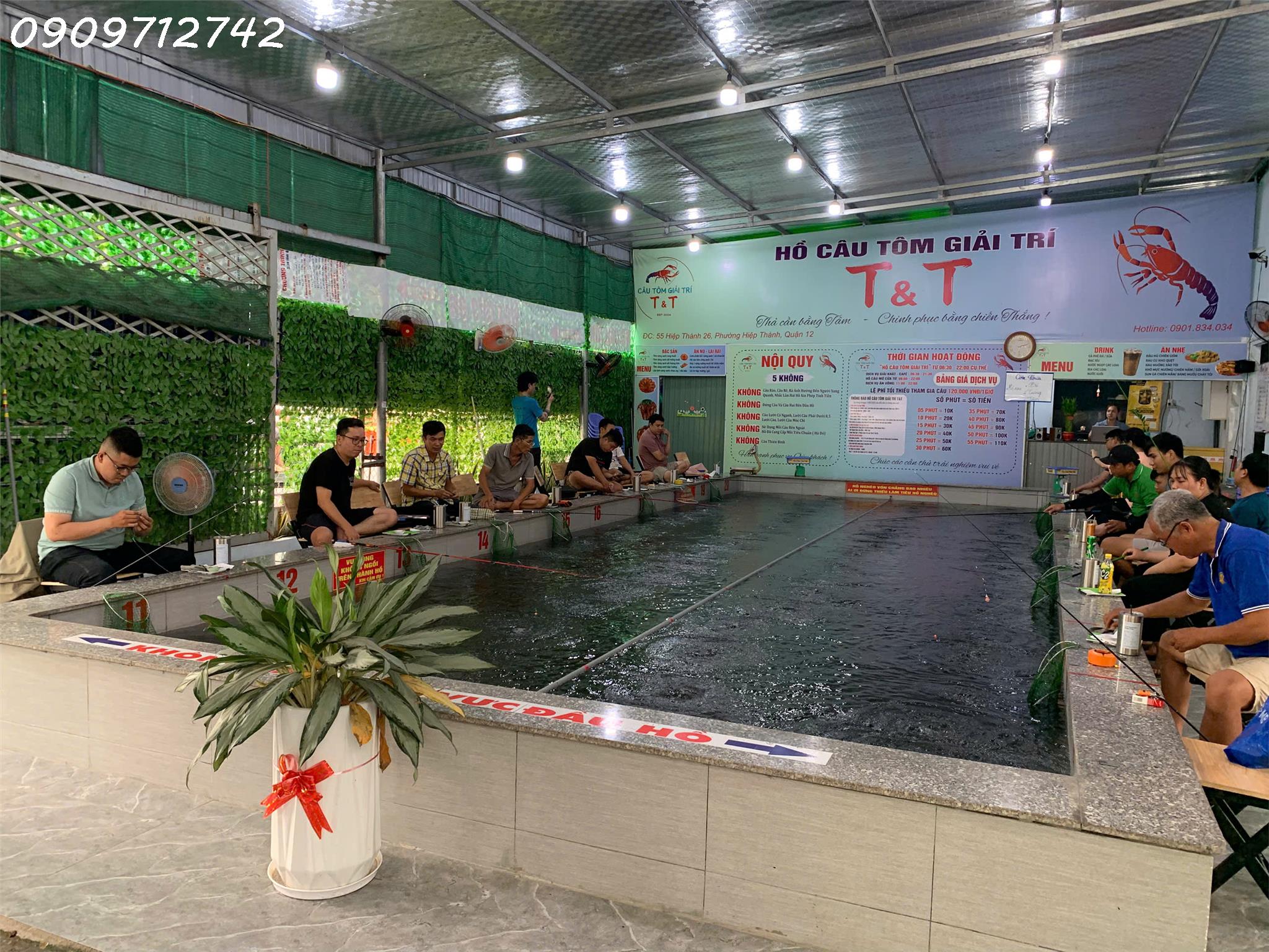Hiện gia đình cần tiền để giải quyết công việc nên chủ muốn sang lại hồ câu tôm giải trí - Địa chỉ: - Ảnh 4