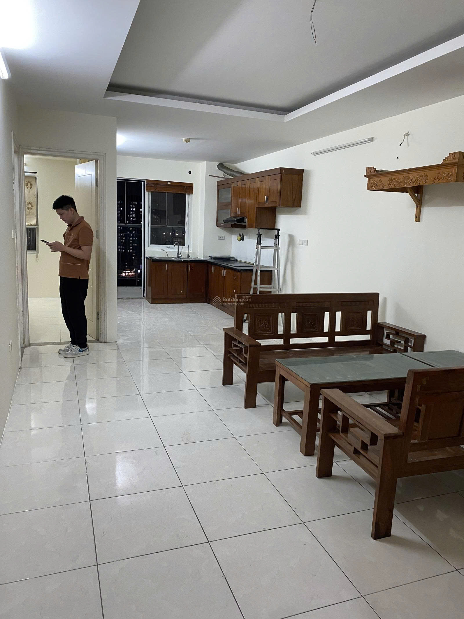 Bán căn hộ full nội thất DT 69,9m2 tầng cao siêu đẹp tại khu NOXH Đồng Mô - Đại Kim - Hoàng Mai - Ảnh 3