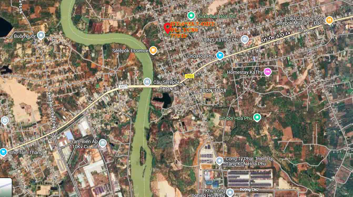 BÁN LÔ ĐẤT HẺM CÁCH QUÓC LỘ 14 CHỈ 500M, BUÔN MA THUỘT, ĐỐI DIỆN KCN HOÀ PHÚ, CHỈ 775TRIỆU - Ảnh 3