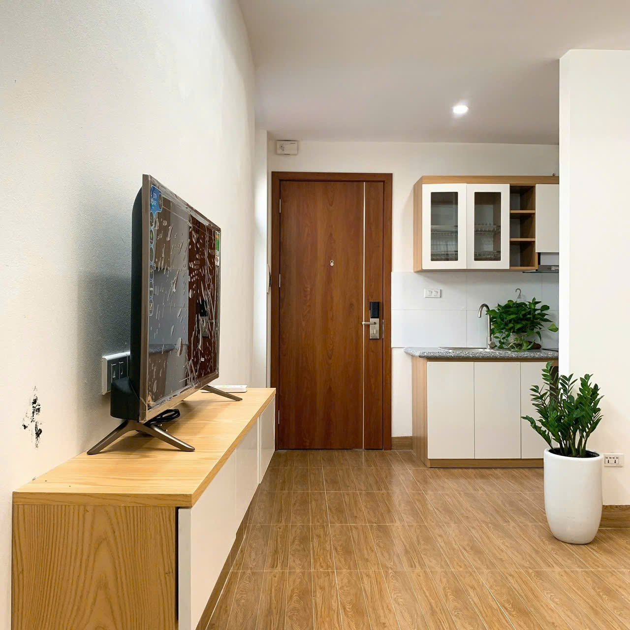 Nhượng lại phòng gấp 1N1B ngõ 120 Mễ Trì Thượng full đồ ở luôn ạ - Quận Nam Từ Liêm, HN - Ảnh 1