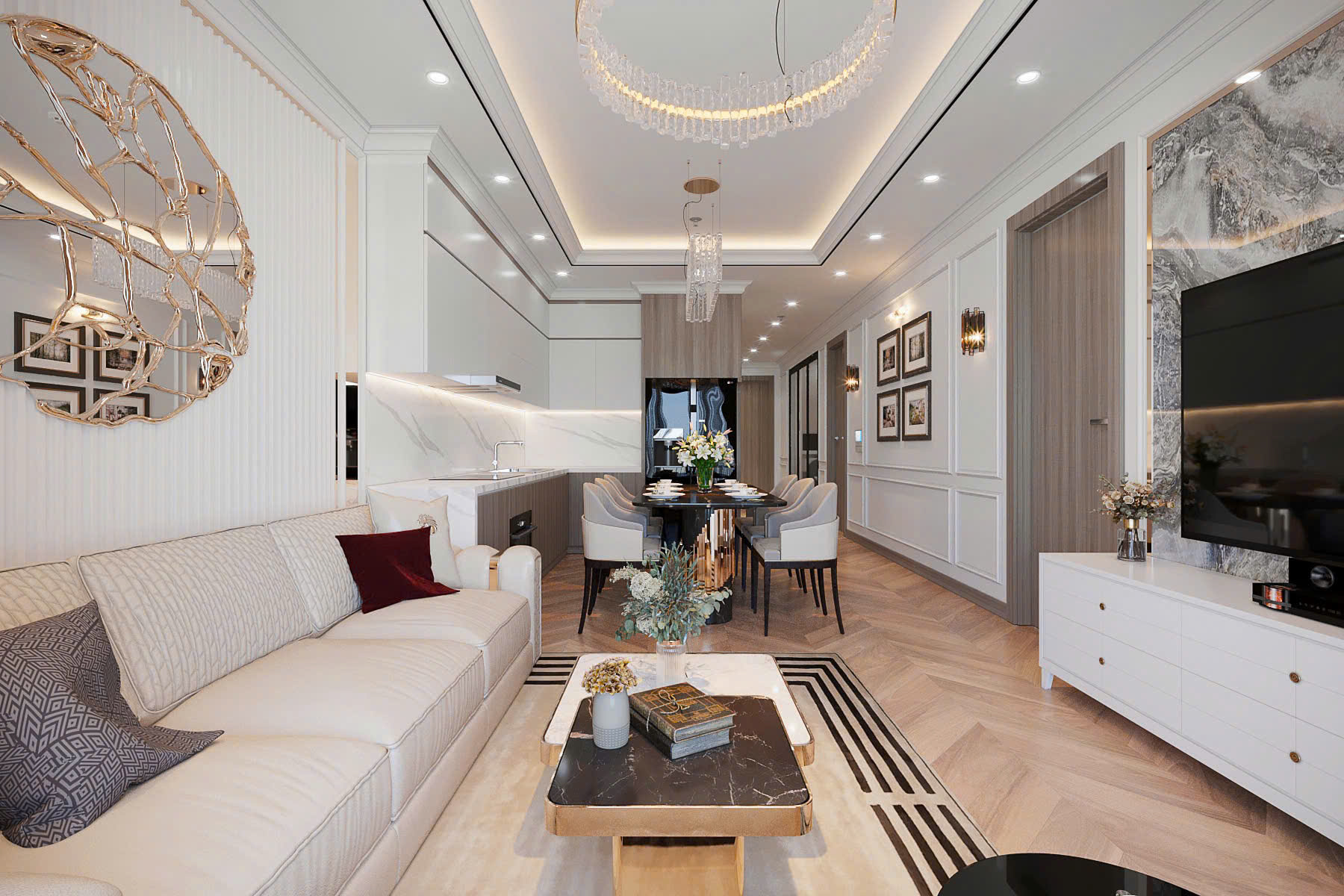 Bán nhà chung cư cao cấp ngay Ngã Tư Sở - Thanh Xuân, 98m2 giá 10,5 tỷ - Ảnh 1