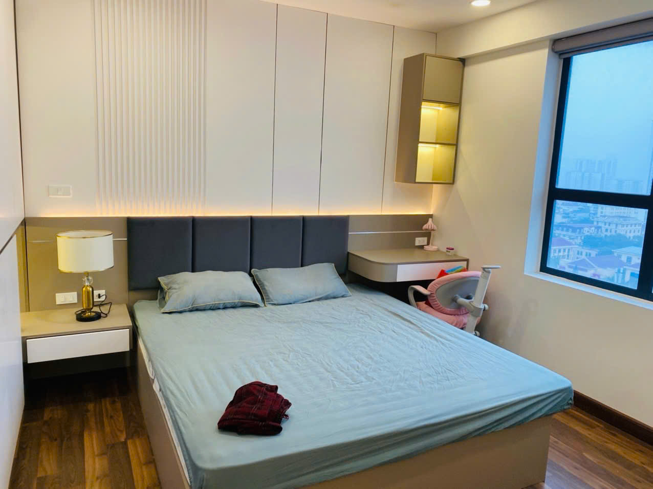 Sky villa 3 ngủ 2 WC 140m2 tòa Diamond Goldmark City nội thất nhập khẩu Châu Âu mới 100% chưa sử - Ảnh 3