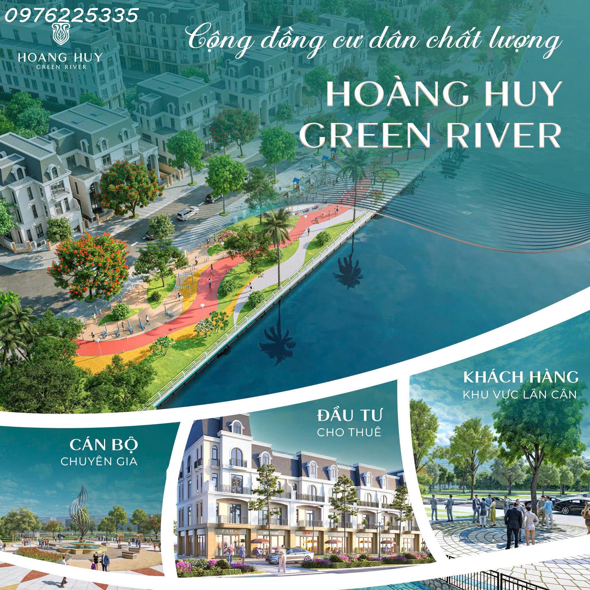 HOÀNG HUY GREEN RIVER - KHU ĐÔ THỊ XANH SỚM ĐƯỢC “LẤP ĐẦY” BỞI CỘNG ĐỒNG CƯ DÂN CHẤT LƯỢNG - Ảnh chính