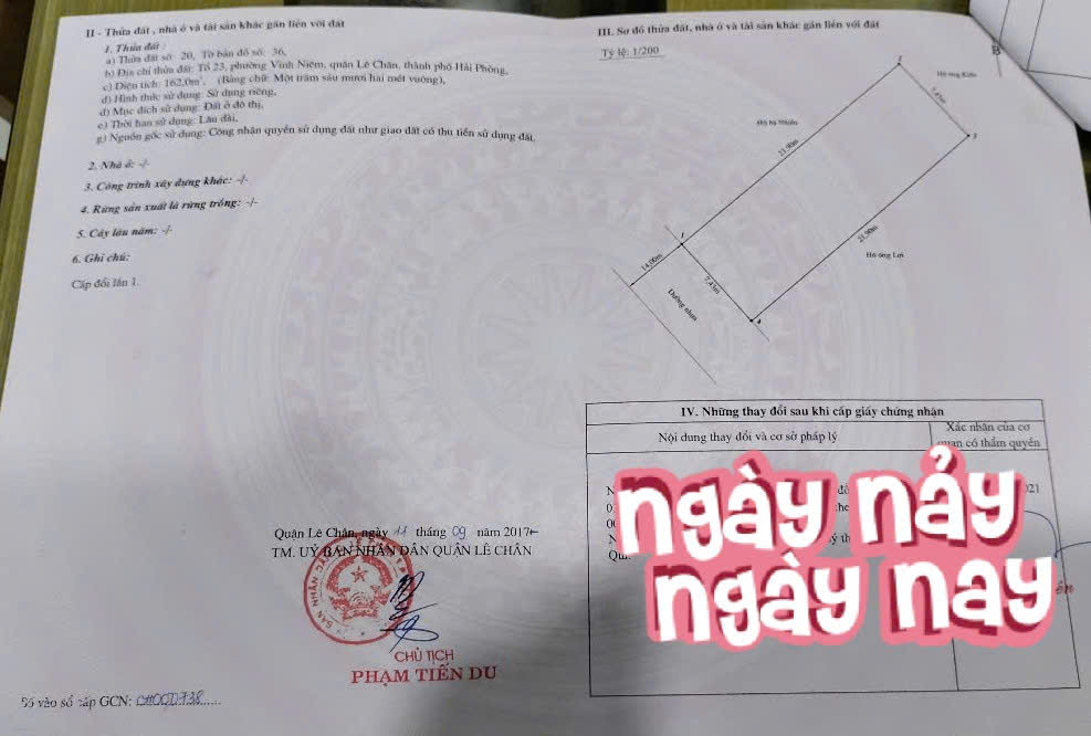Đất mặt đường Khúc Thừa Dụ , Lê Chân - 88m, Giá 5.87 tỉ, vị trí đẹp - Ảnh 3