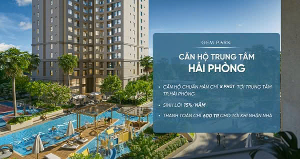 GEM PARK HẢI PHÒNG – ĐẦU TƯ CĂN HỘ CHO THUÊ “CHUẨN HÀN” TẠI MIỀN BẮC . Chỉ từ 600 triệu là sở hữu - Ảnh 3