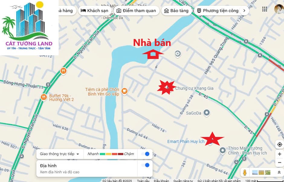 Bán nhà Mặt Tiền Kênh Tham Lương, gần Emart Phan Huy Ích. Chỉ 4.5 tỷ - Ảnh chính