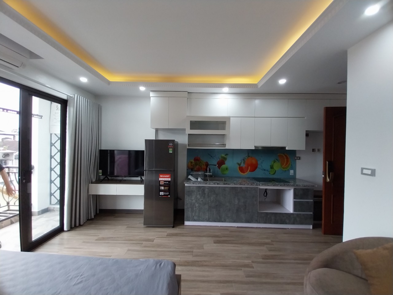 Cho thuê Căn Apartment tại ngõ 193 Trích Sài. Ban công rộng thoáng View hồ Tây. Chỉ 6.5tr - Ảnh chính
