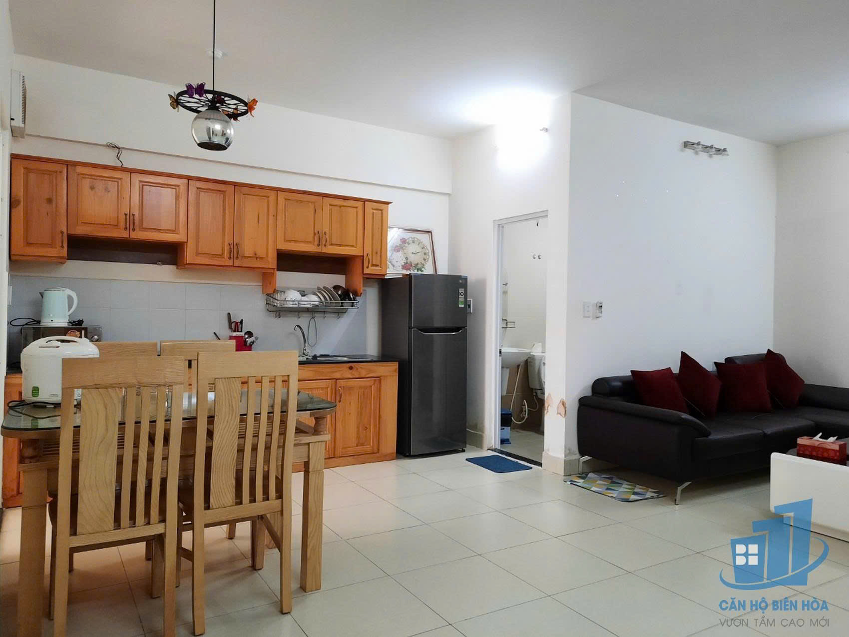 Cho thuê chung cư Sơn An đẹp, 70m2, 2pn, gần BV Đồng Nai, giá 7tr - Ảnh 2