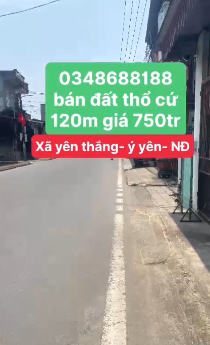 Hiếm! Đất đẹp 120m thổ cư- Giá tốt tại xã Yên Thắng- Ý Yên- Nam Định - Ảnh 3