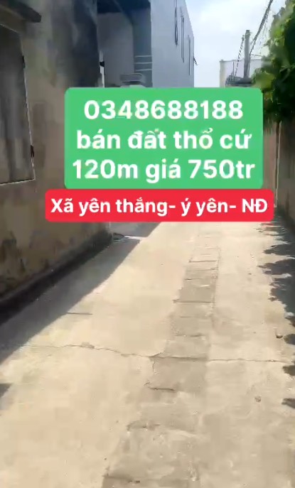 Hiếm! Đất đẹp 120m thổ cư- Giá tốt tại xã Yên Thắng- Ý Yên- Nam Định - Ảnh 4