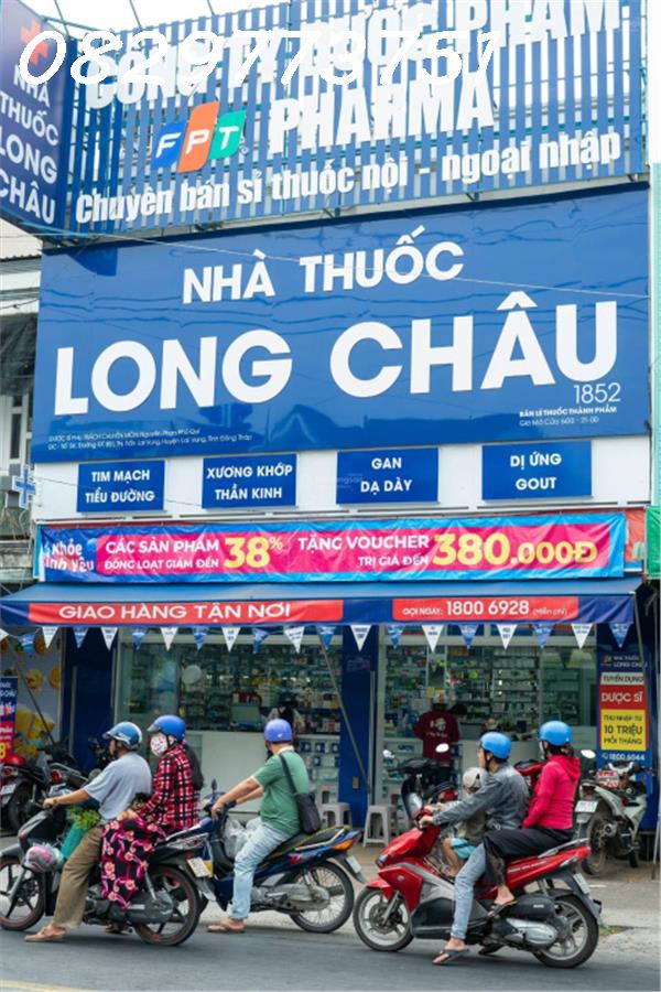 Bán nhà Long Châu ĐT 851, giá 6,5 tỷ (1 căn 3,5 tỷ), tổng 133m2, Lai Vung, Đồng Tháp - Ảnh chính