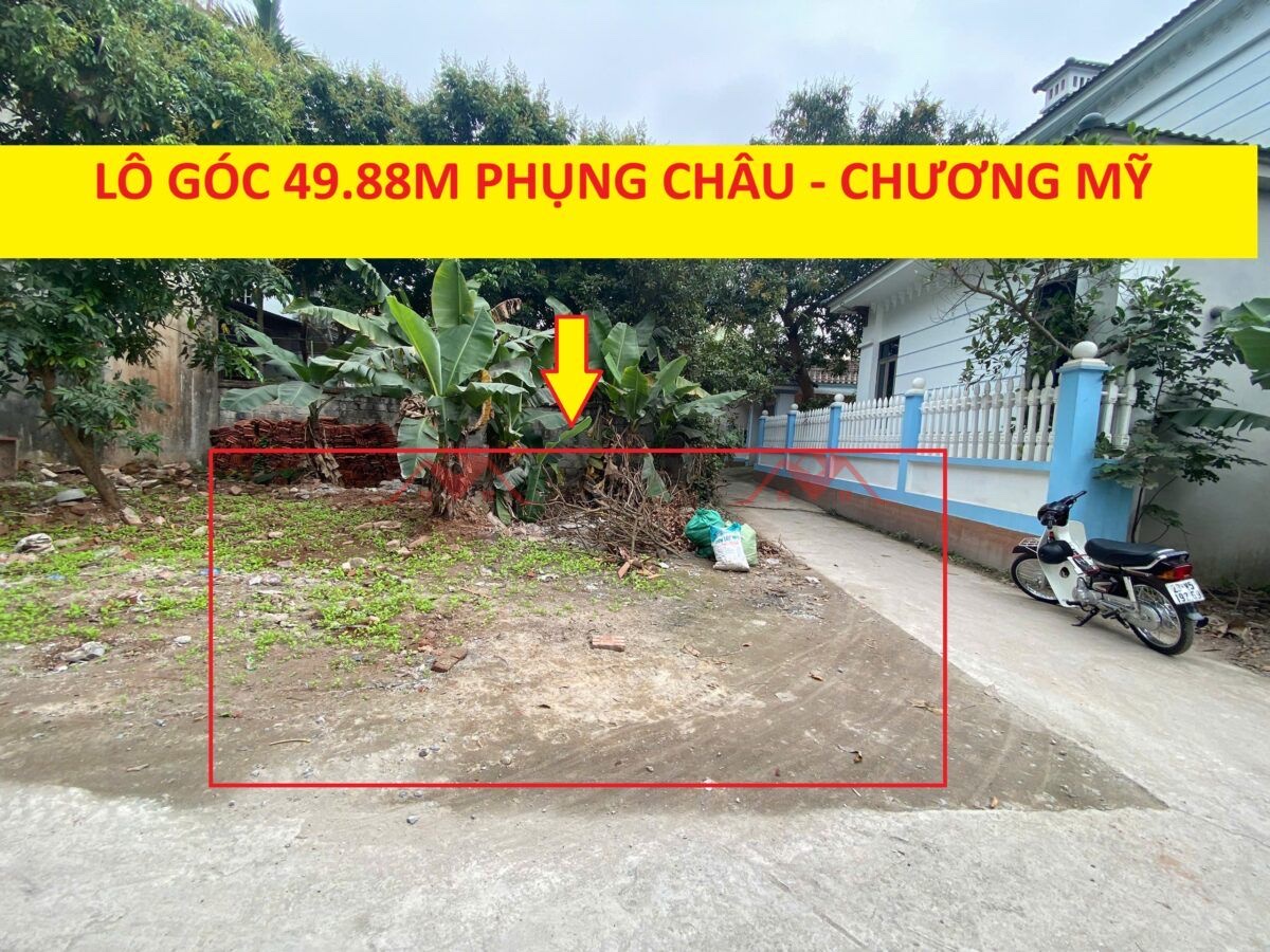 CHÍNH CHỦ CẦN TIỀN BÁN LÔ ĐẤT 49.88M TẠI PHỤNG CHÂU-PHƯỜNG CHƯƠNG MỸ-HÀ NỘI - Ảnh chính