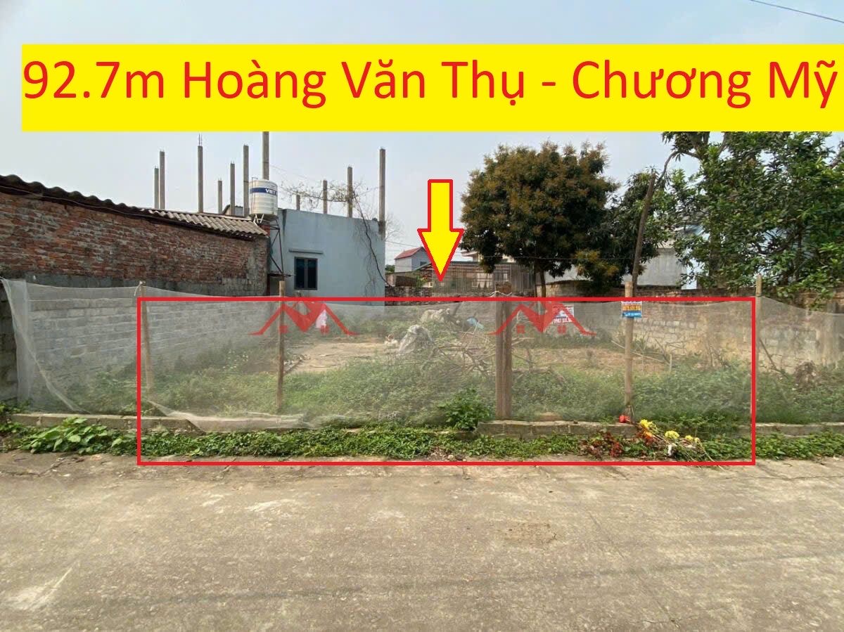 CHÍNH CHỦ BÁN LÔ ĐẤT 92,7M TẠI HOÀNG VĂN THỤ-CHƯƠNG MỸ-HÀ NỘI - Ảnh chính