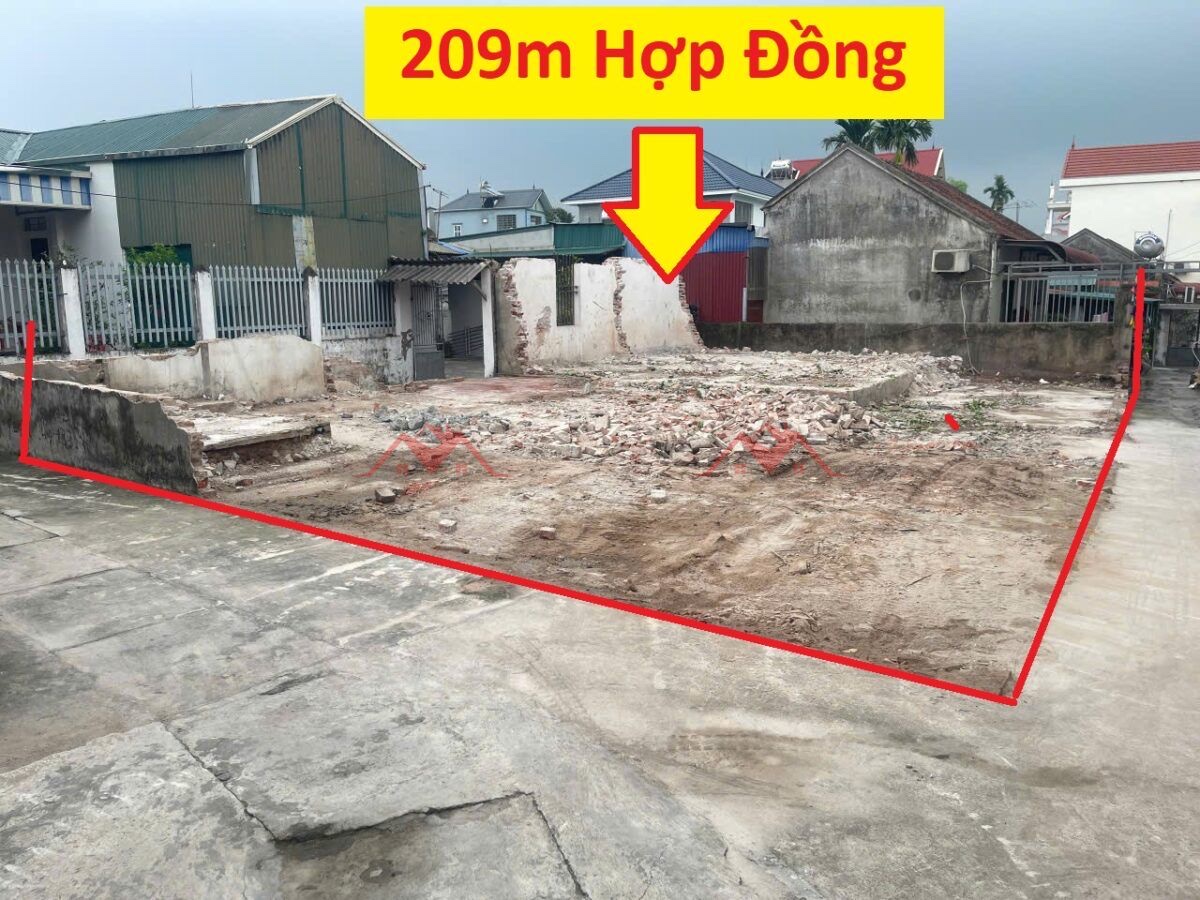 CHÍNH CHỦ BÁN LÔ ĐẤT 209M TẠI HỢP ĐỒNG-CHƯƠNG MỸ-HÀ NỘI - Ảnh chính