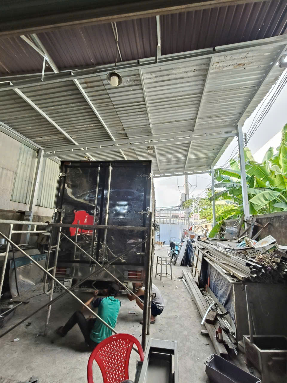 Bom Tấn xưởng mặt tiên Cây Cám gần chợ liên khu 5-6 -320m2,2 Tầng 17 tỷ - Ảnh 2