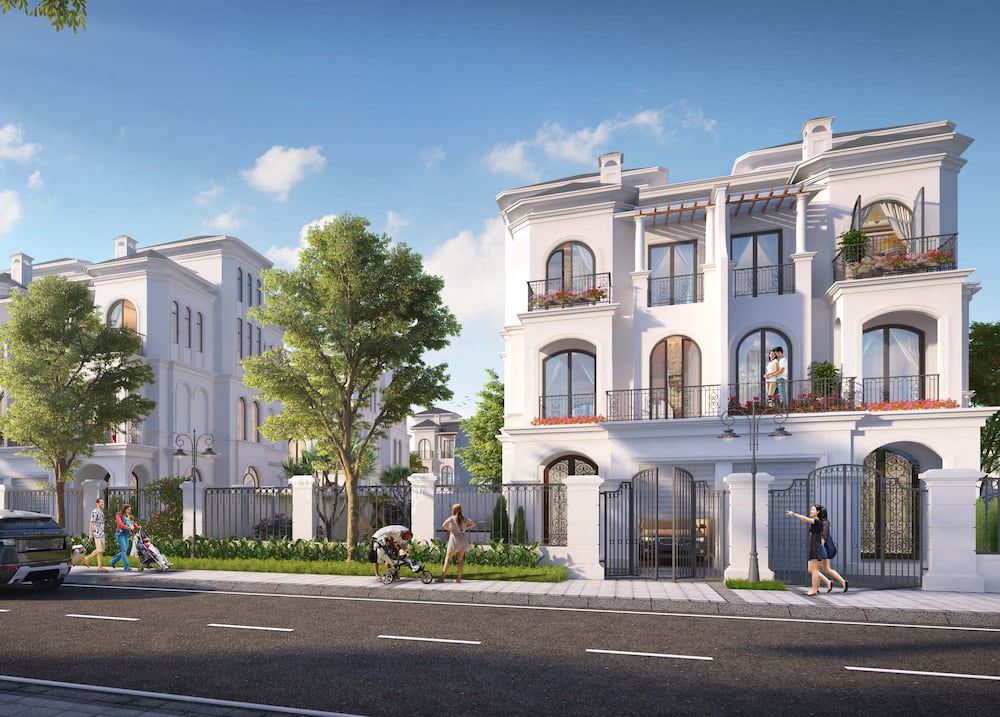 Biệt thự Song Lập mặt Sông 228m -giá 50 tỷ Vinhomes Đan Phượng gần công viên - Ảnh chính