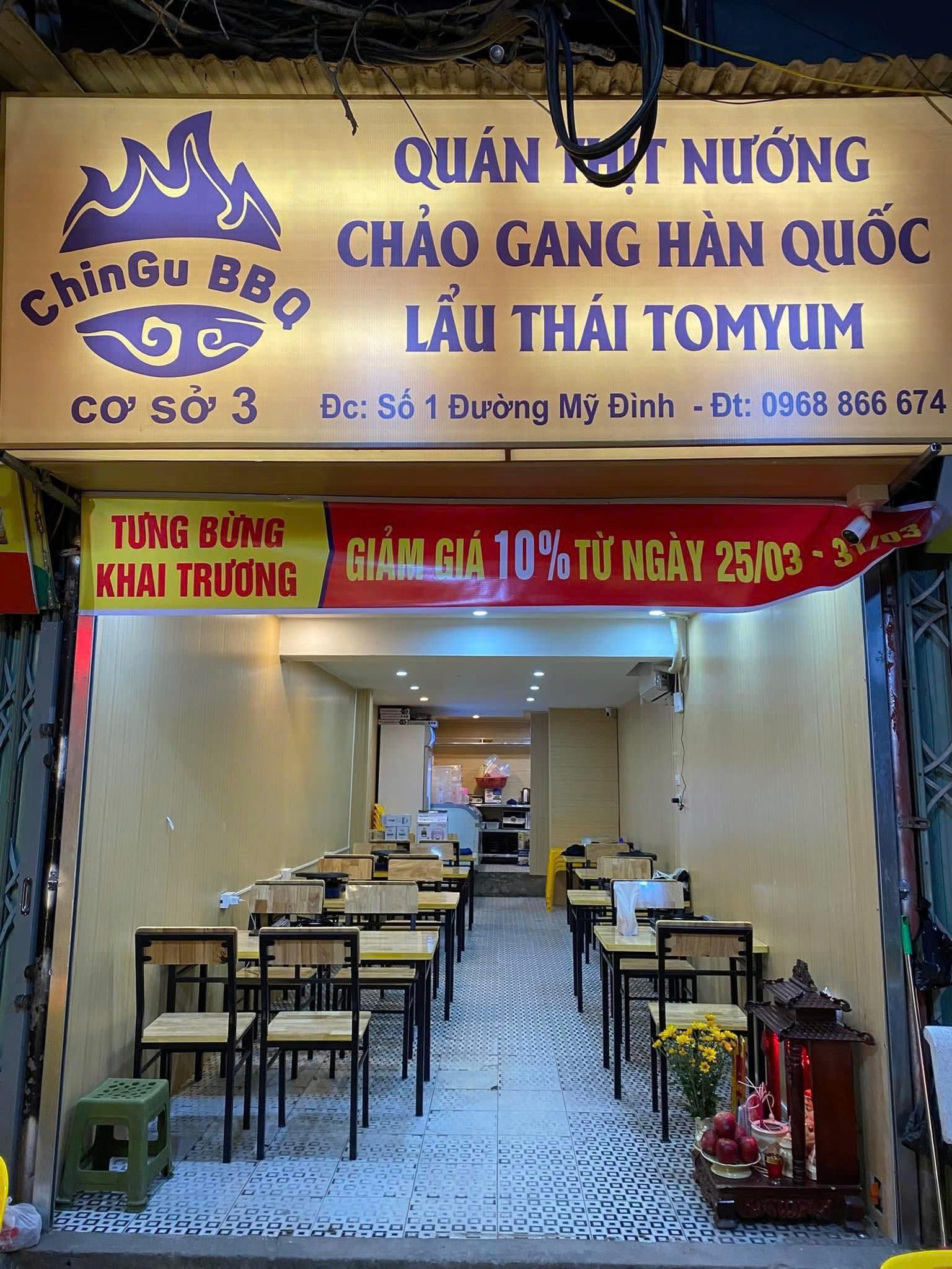 Chính chủ cần sang nhượng quán ăn ở số 1 đường Mỹ Đình( sau bến xe mỹ đình ) - Ảnh 1