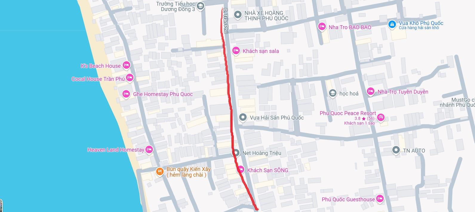 Đất Đẹp 170m² Mặt Tiền Trần Phú – Dương Đông, tiện kinh doanh - Ảnh 1