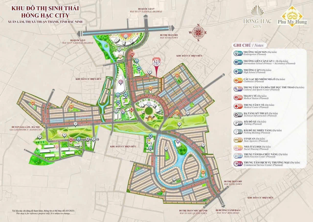 BẢNG GIÁ MỚI NHẤT DỰ ÁN HỒNG HẠC CITY PHÚ MỸ HƯNG, THUẬN THÀNH, BẮC NINH - Ảnh 3