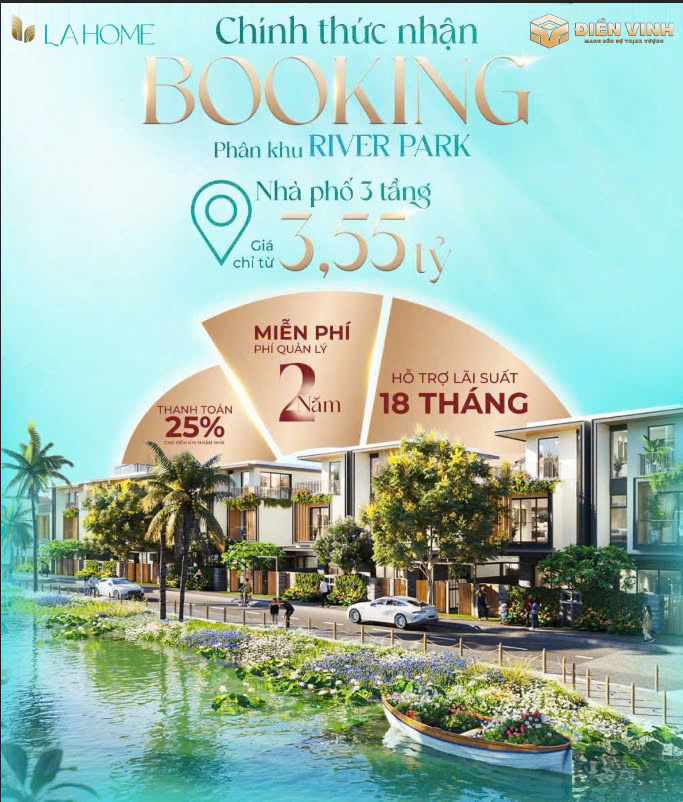 CHÍNH THỨC NHẬN BOOKING PHÂN KHU RIVER PARK – VỊ TRÍ VÀNG DỰ ÁN LA HOME - Ảnh chính