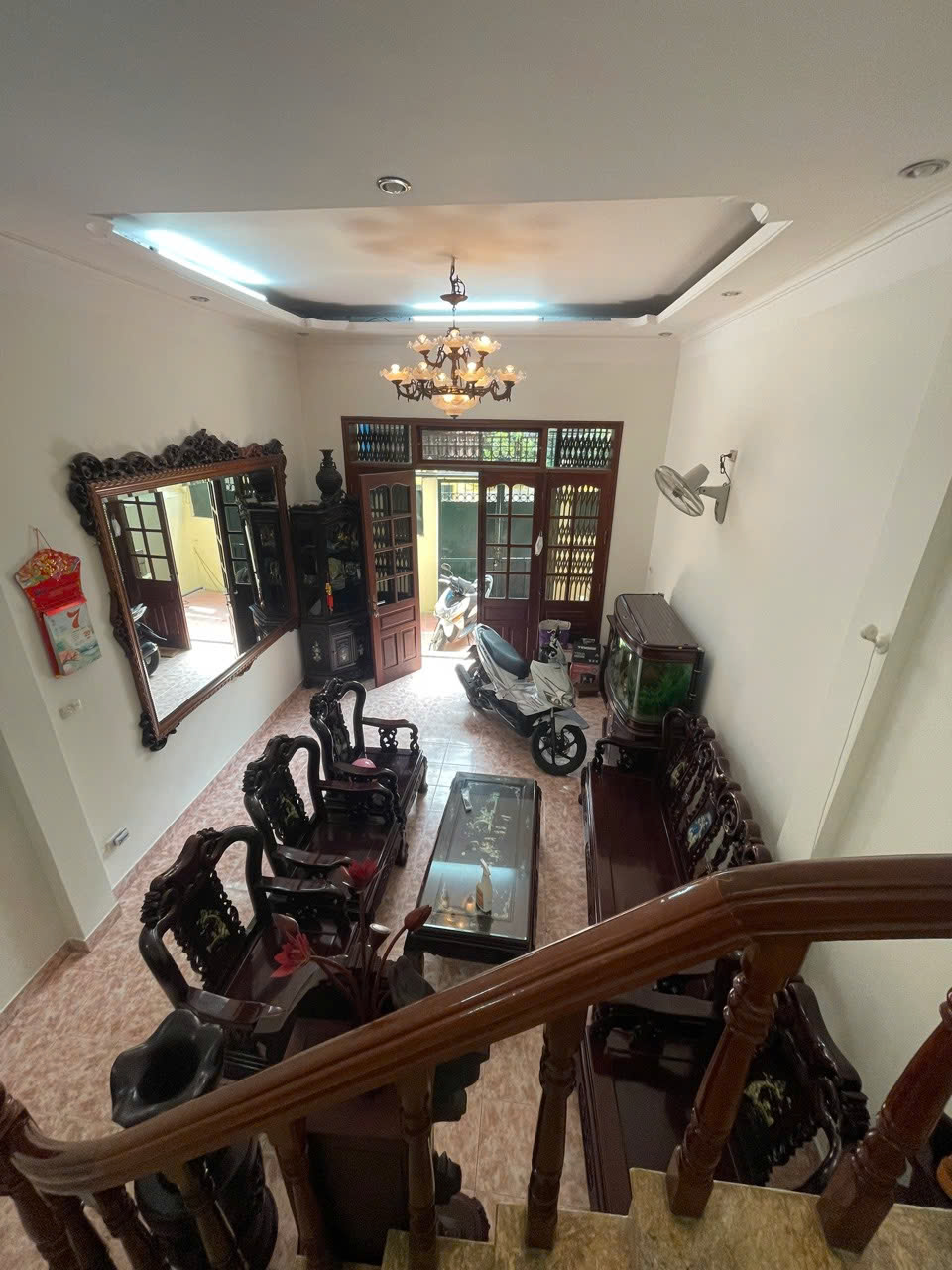 Cho thuê nhà riêng ngõ Hòa Bình 7, Minh Khai, Hai Bà Trưng 60m x 4T, 4 ngủ giá 15 triệu - Ảnh chính