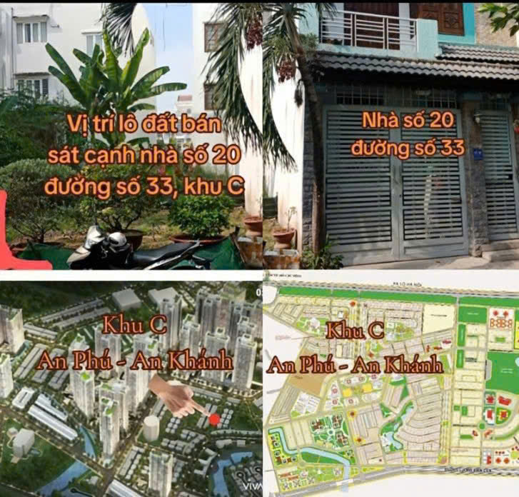 Bán đất đường số 33 KĐT mới An Phú An Khánh Q2, TP Thủ Đức. 160m2 giá chỉ 175tr/m2. - Ảnh 2