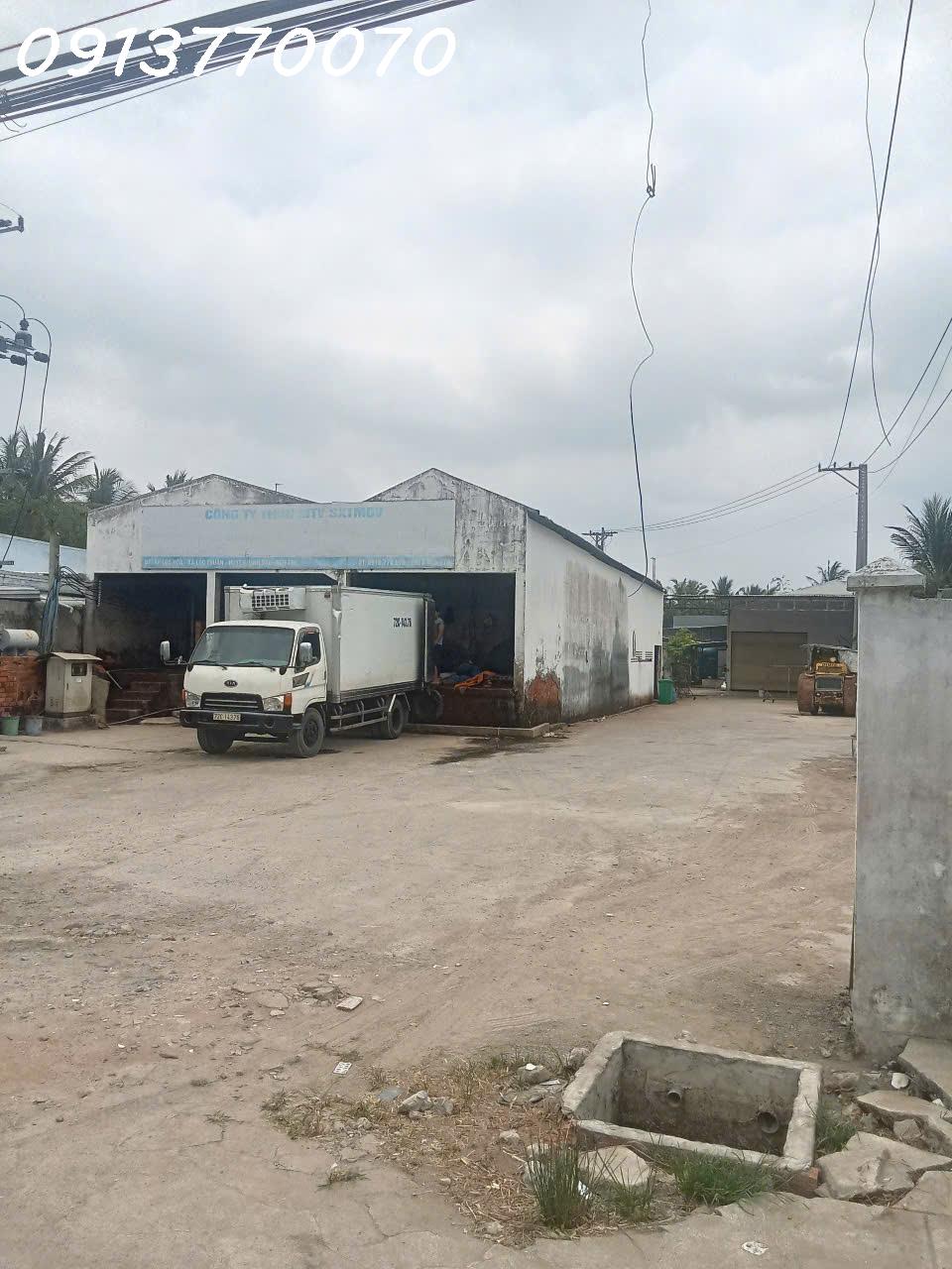 Cho thuê kho xưởng mặt tiền quốc lộ 57B xã lộc Thuận, huyện Bình Đại, Tỉnh Bến Tre - Ảnh 1