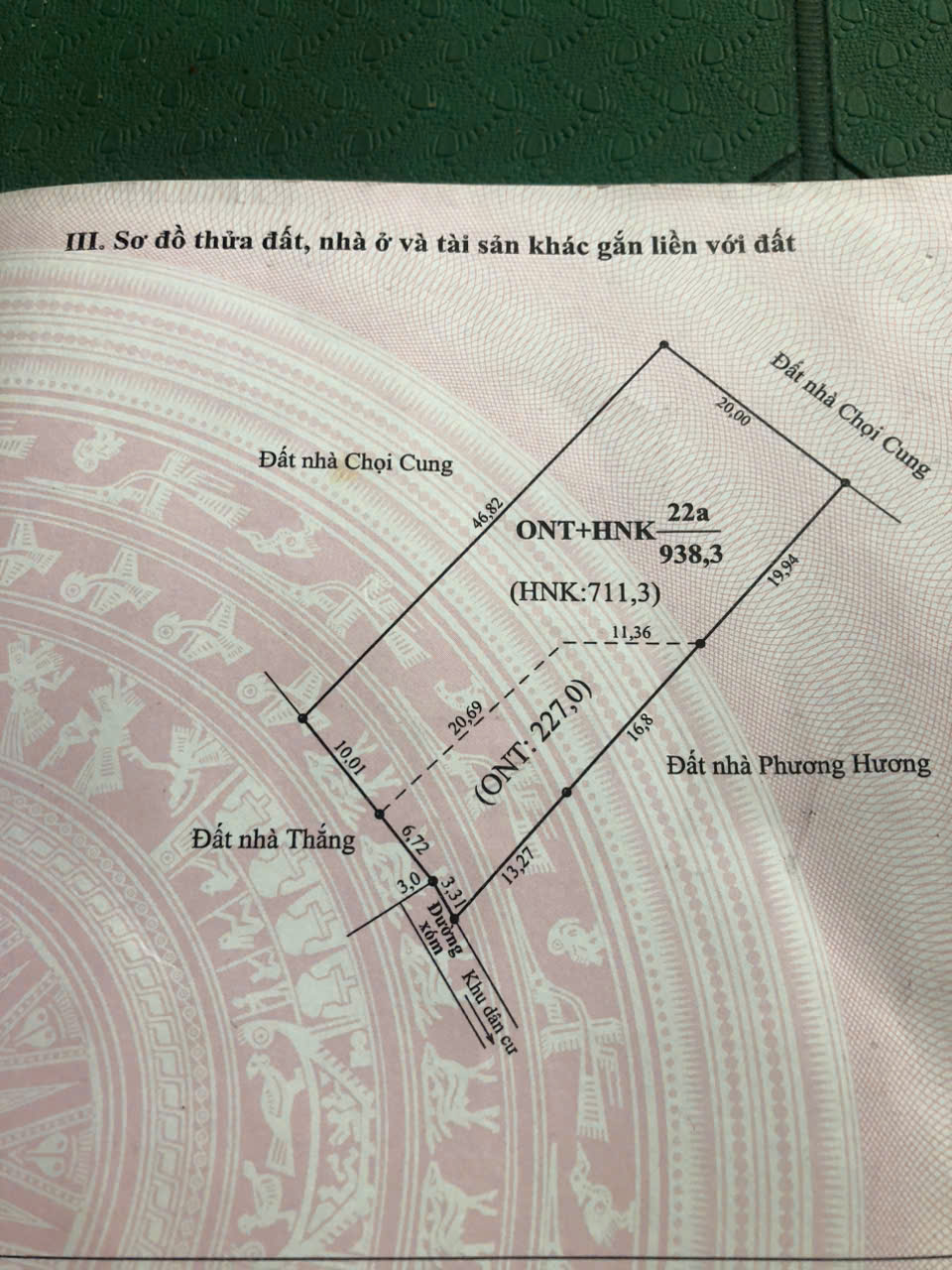 Bán Đất Đẹp Đông Sang – Mộc Châu  938m², mặt 20m sẵn Sổ Đỏ - Ảnh chính