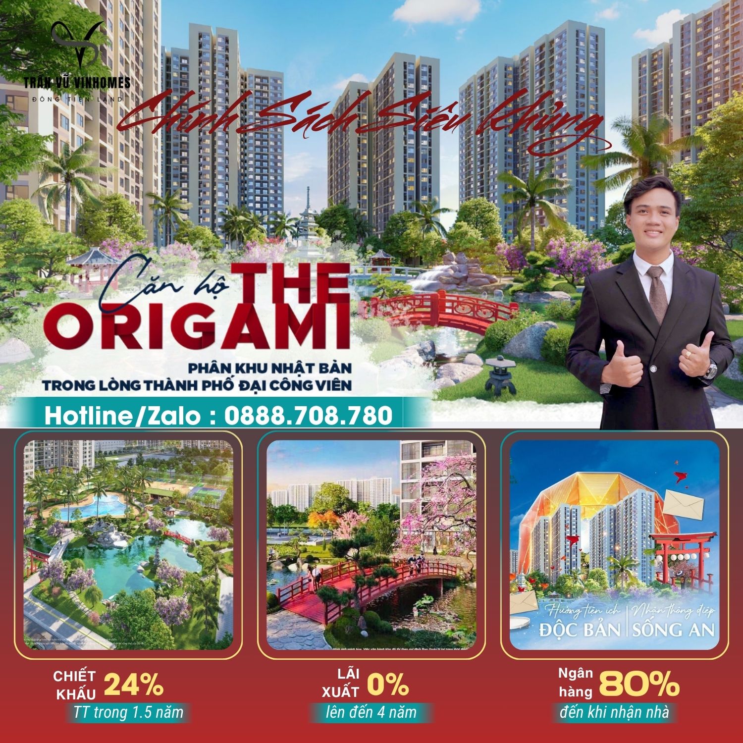 CƠ HỘI CUỐI CÙNG SỞ HỮU CĂN HỘ 2 phòng ngủ VƯỜN NHẬT, BÀN GIAO CAO CẤP chỉ từ 2.7 - Ảnh chính