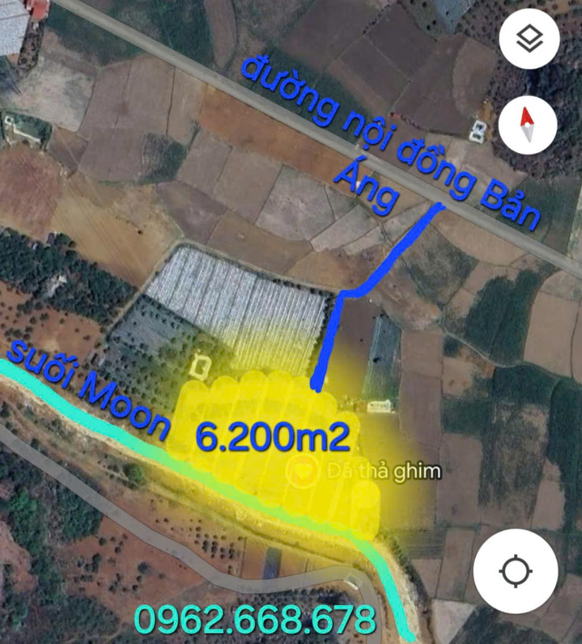 Bán Đất Bám Suối Mộc Châu  6.200m² Đẹp Chuẩn Làm Homestay, Nghỉ Dưỡng, Farmstay giá chỉ 3.2 Tỷ - Ảnh 1