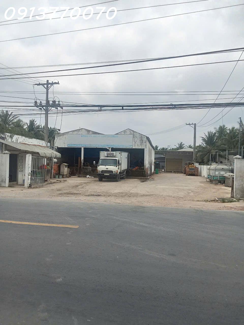Bán kho xưởng mặt tiền quốc lộ 57B xã lộc Thuận, huyện Bình Đại, Tỉnh Bến Tre. - Ảnh chính